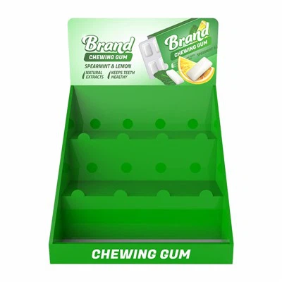 골판지 카운터 디스플레이